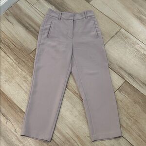 Aritzia Wilfred Lilac Straight Ankle Pants